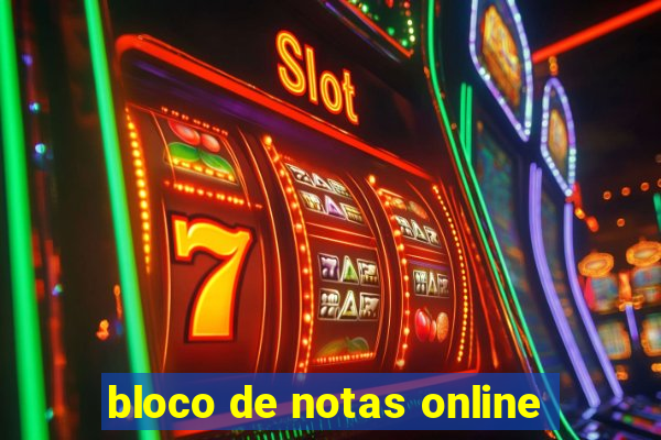 bloco de notas online